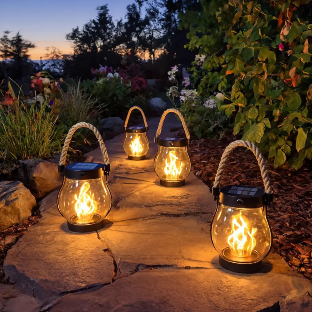 Myboosâ„¢ Solar Lantern Outdoor Lights